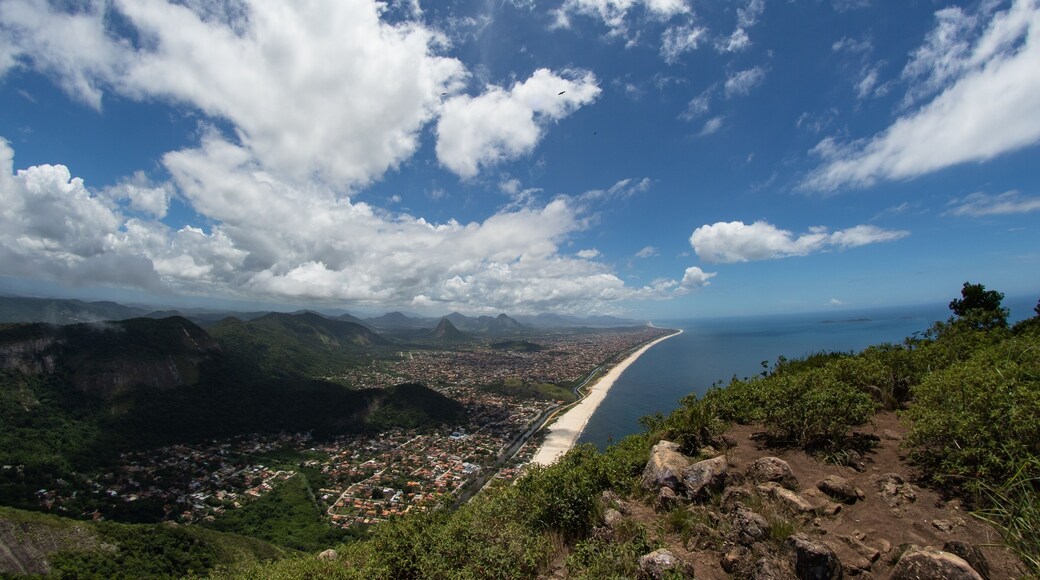 Beach view from above