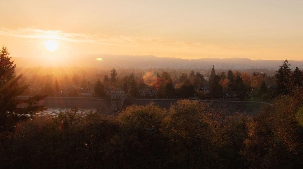 Portland Sunset from Mt Tabor