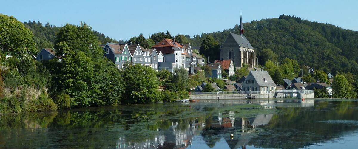 This is a photograph of an architectural monument. It is on the list of cultural monuments of Wuppertal, no. D 238
