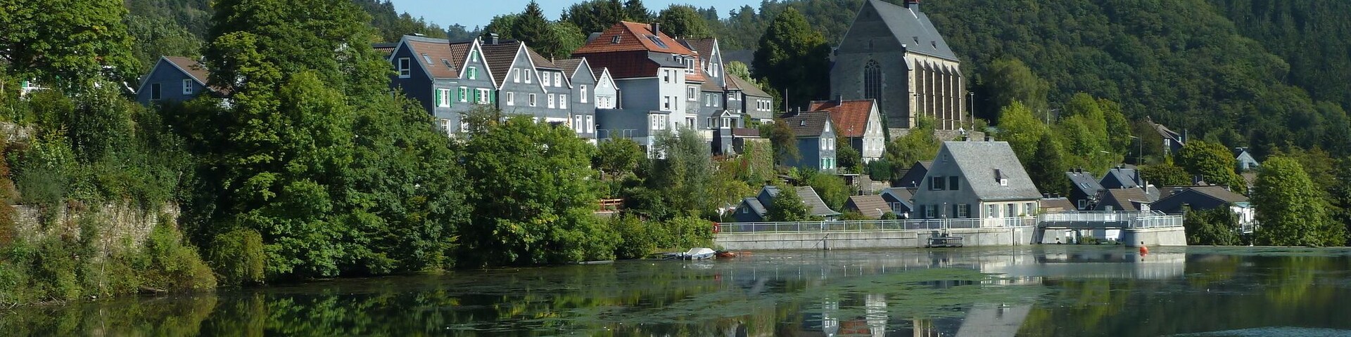 This is a photograph of an architectural monument. It is on the list of cultural monuments of Wuppertal, no. D 238