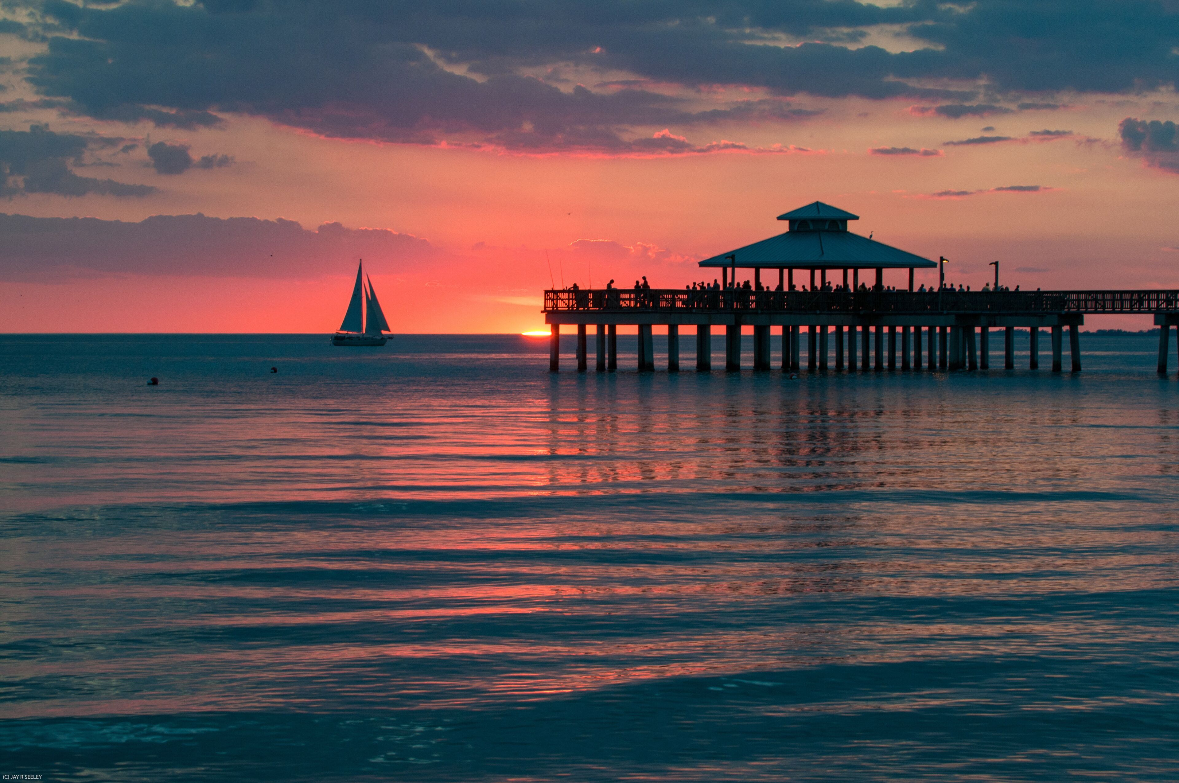 Sunset Fort Myers beach
