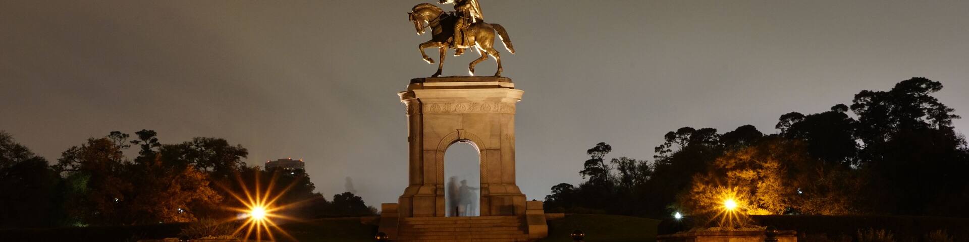 Hermann Park Sam Houston