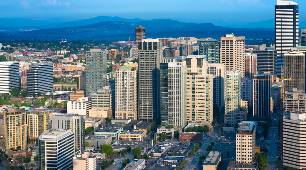 Downtown and Central District, Seattle, Washington State, USA