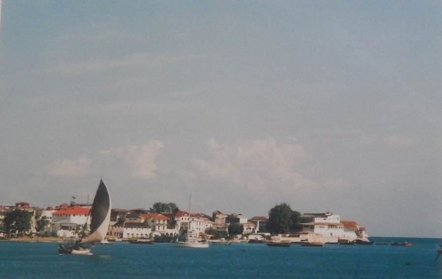 On the ferry into Zanzibar.What a beautiful island .So exotic with an interesting history.