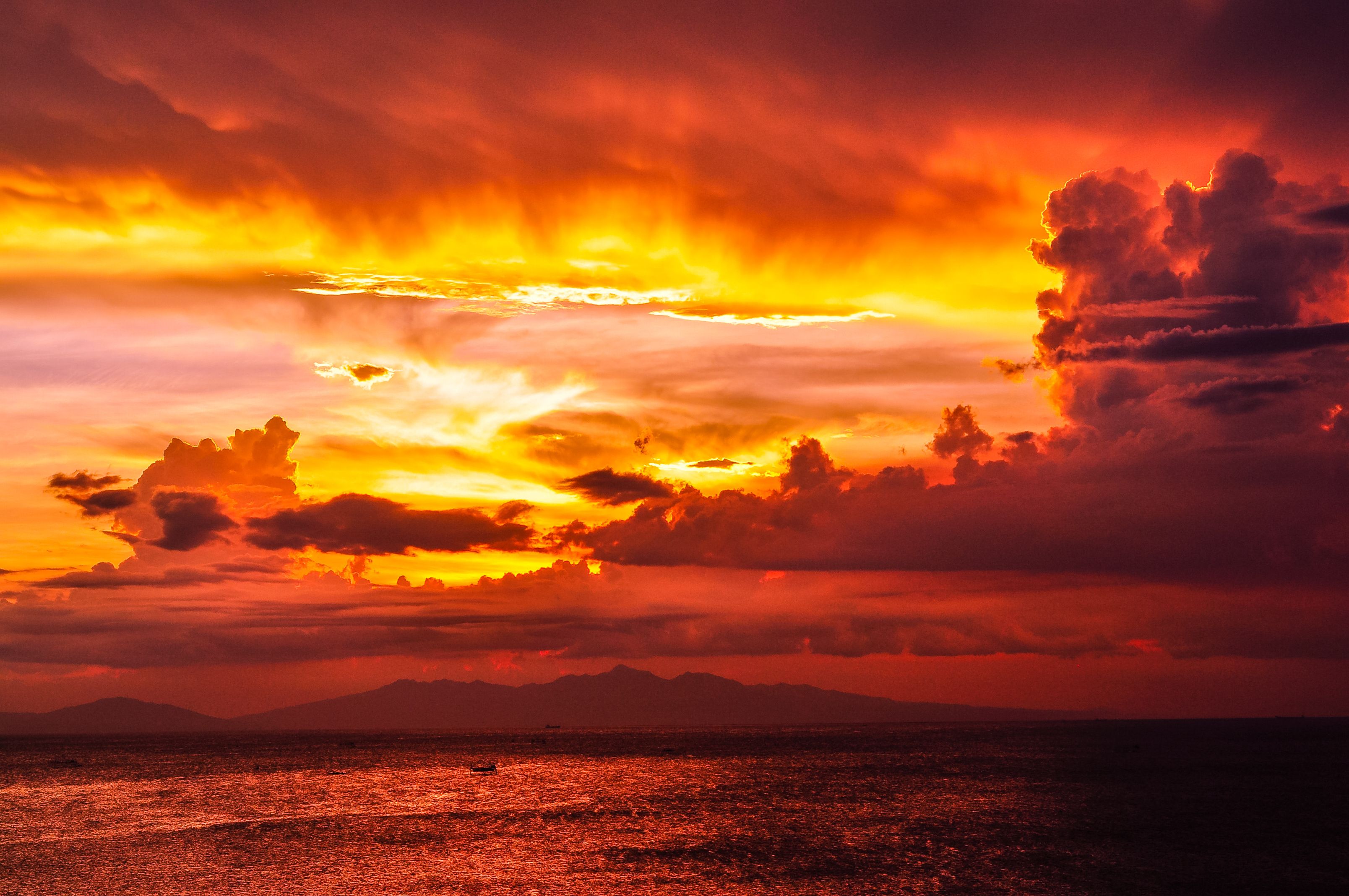 Sunset Over Manila Bay - Philippines