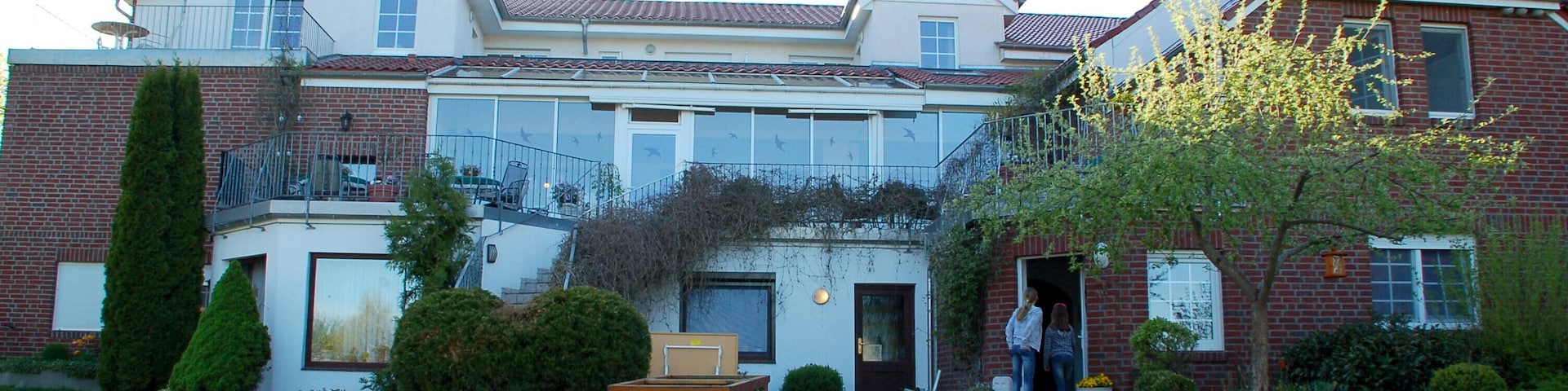 Hotel "Neukirchener Hof" Hinteransicht