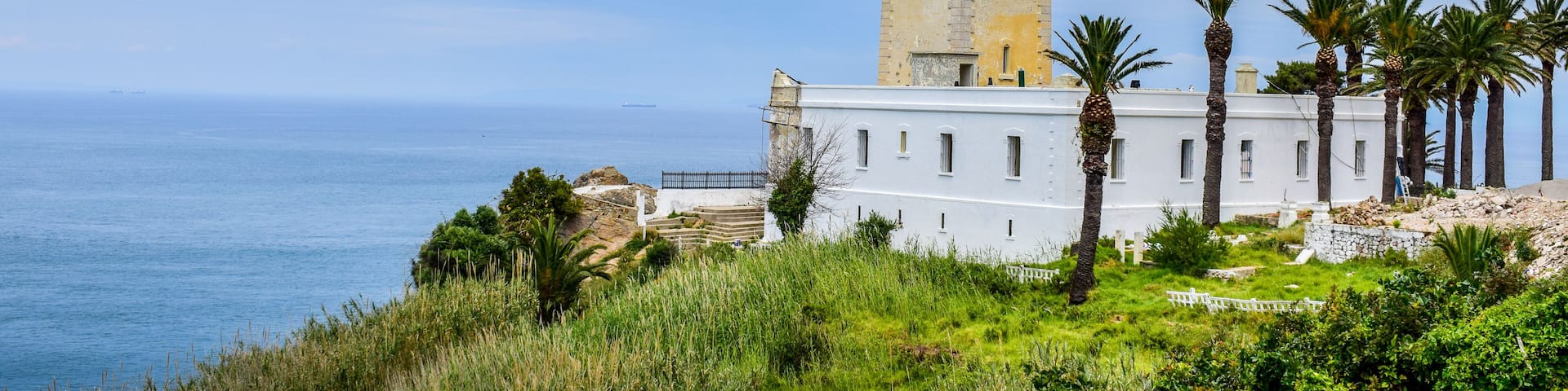 Panoramic View of Lighthouse Cap Spartel, Tangier City, Morocco