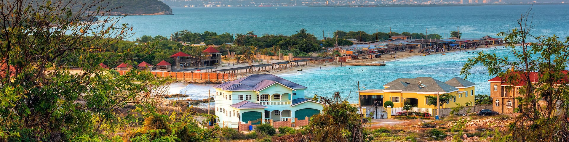 Early morning in Hellshire, Jamaica.