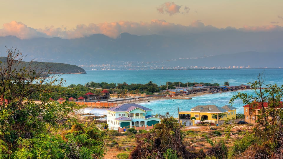 Early morning in Hellshire, Jamaica.