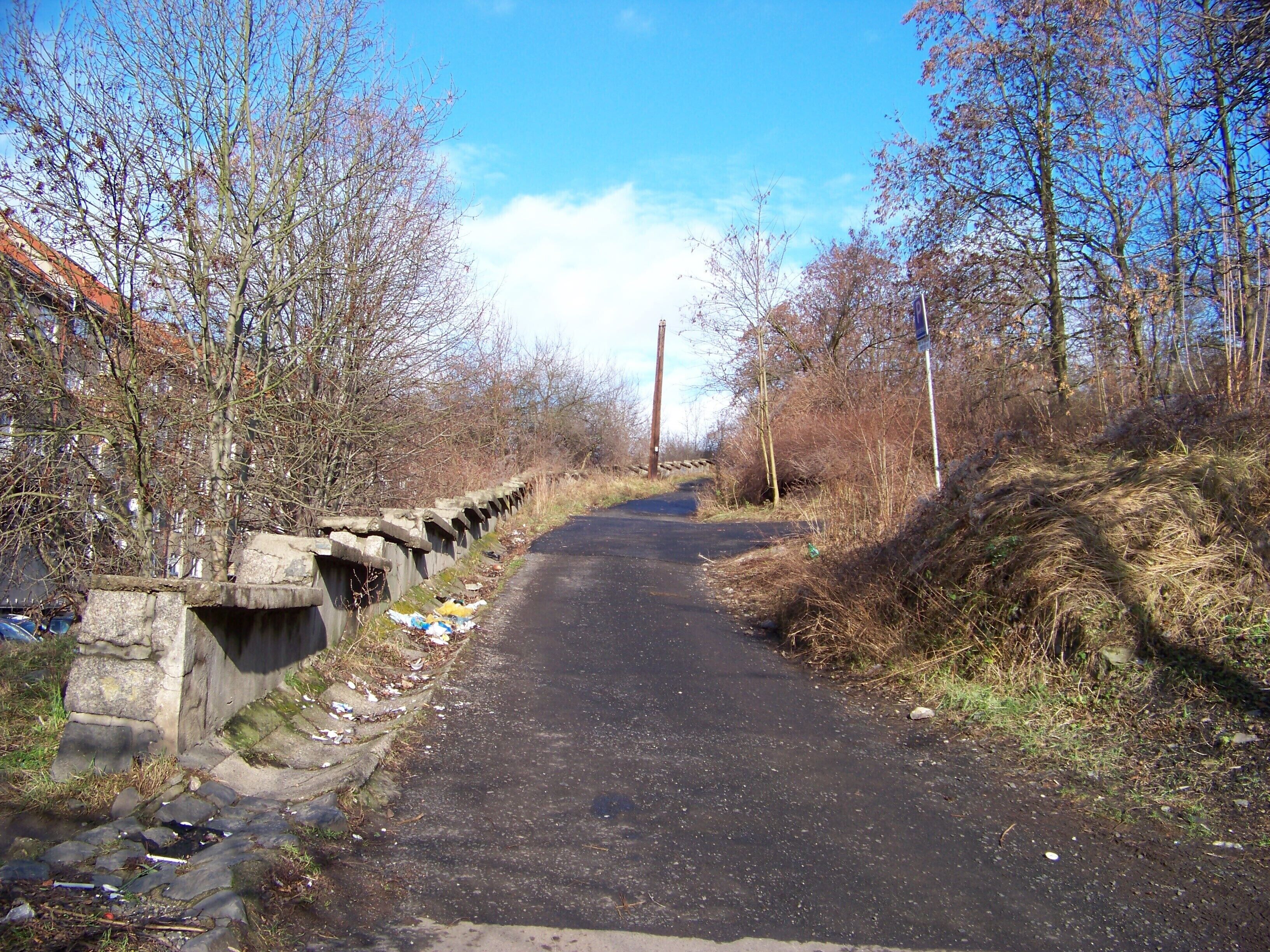 Ústí nad Labem, the Czech Republic. Dobětická street.