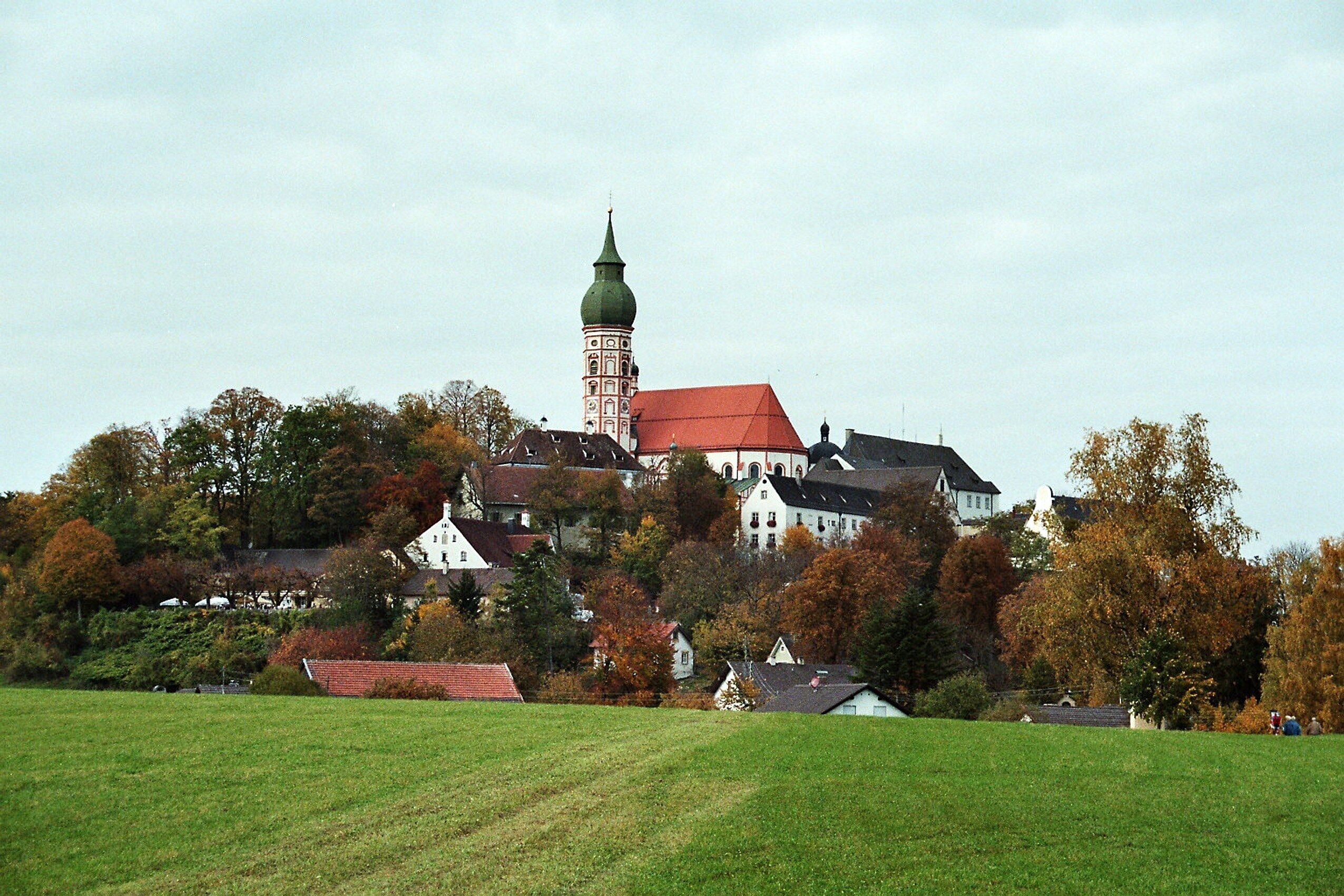 View to Monastery Andechs