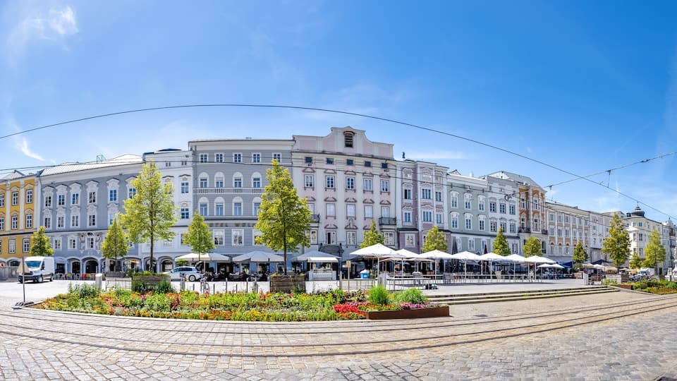 Hauptplatz, Linz, Österreich