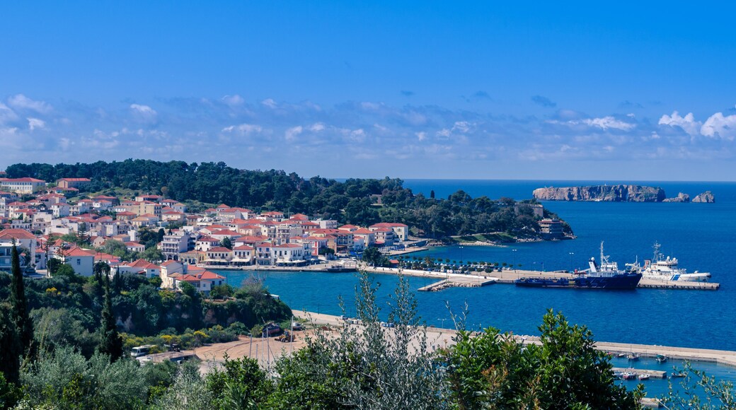 Pylos, the picturesque and peaceful town of the Messinia prefecture located in southwestern part of Greece at the coast of the Ionian sea.Peloponnese