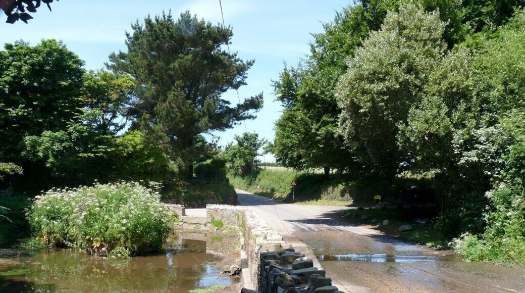 The Ford and Pond on Putsborough Road