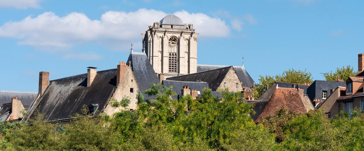 Le Mans city in France.