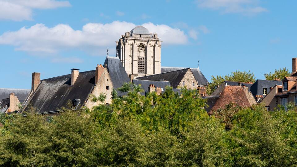 Le Mans city in France.