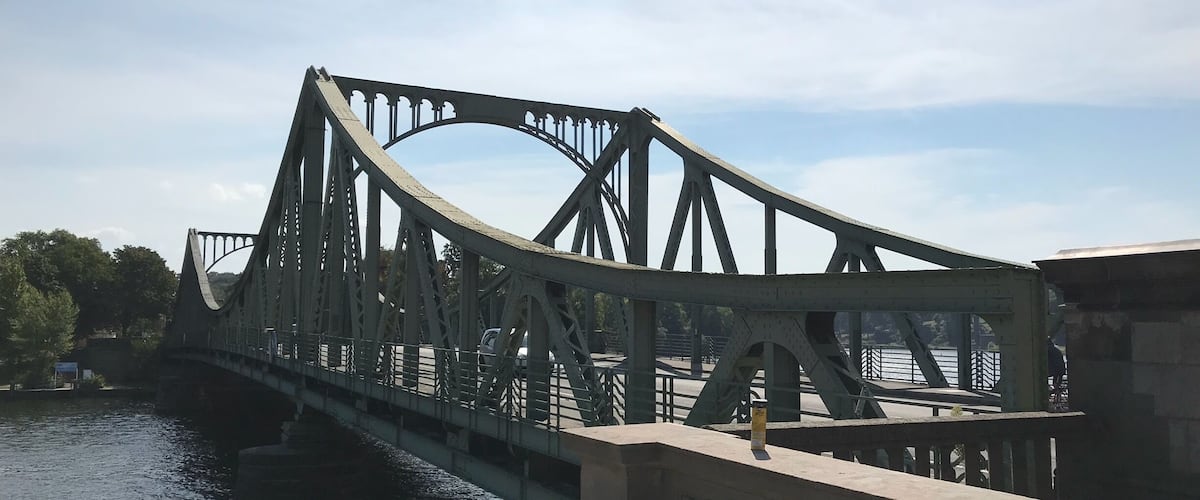 Think outside of the usual tourist stops when you go to Berlin. Visit “the Bridge of Spies”. This is the bridge where Gary Powers was exchanged for a Russian Spy. It’s on the way to Potsdam.