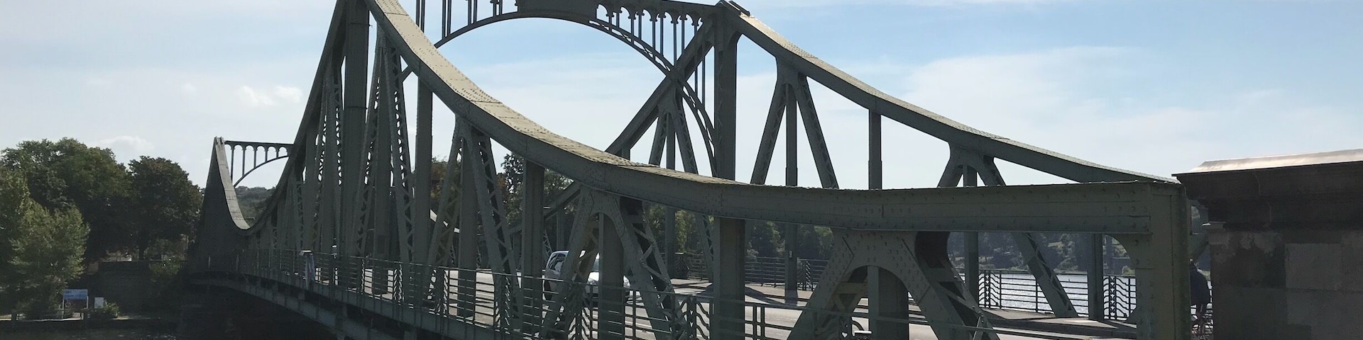 Think outside of the usual tourist stops when you go to Berlin. Visit “the Bridge of Spies”. This is the bridge where Gary Powers was exchanged for a Russian Spy. It’s on the way to Potsdam.