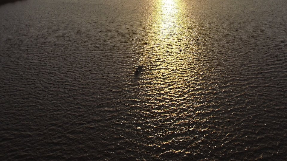 Amazing Sunset in Suriname