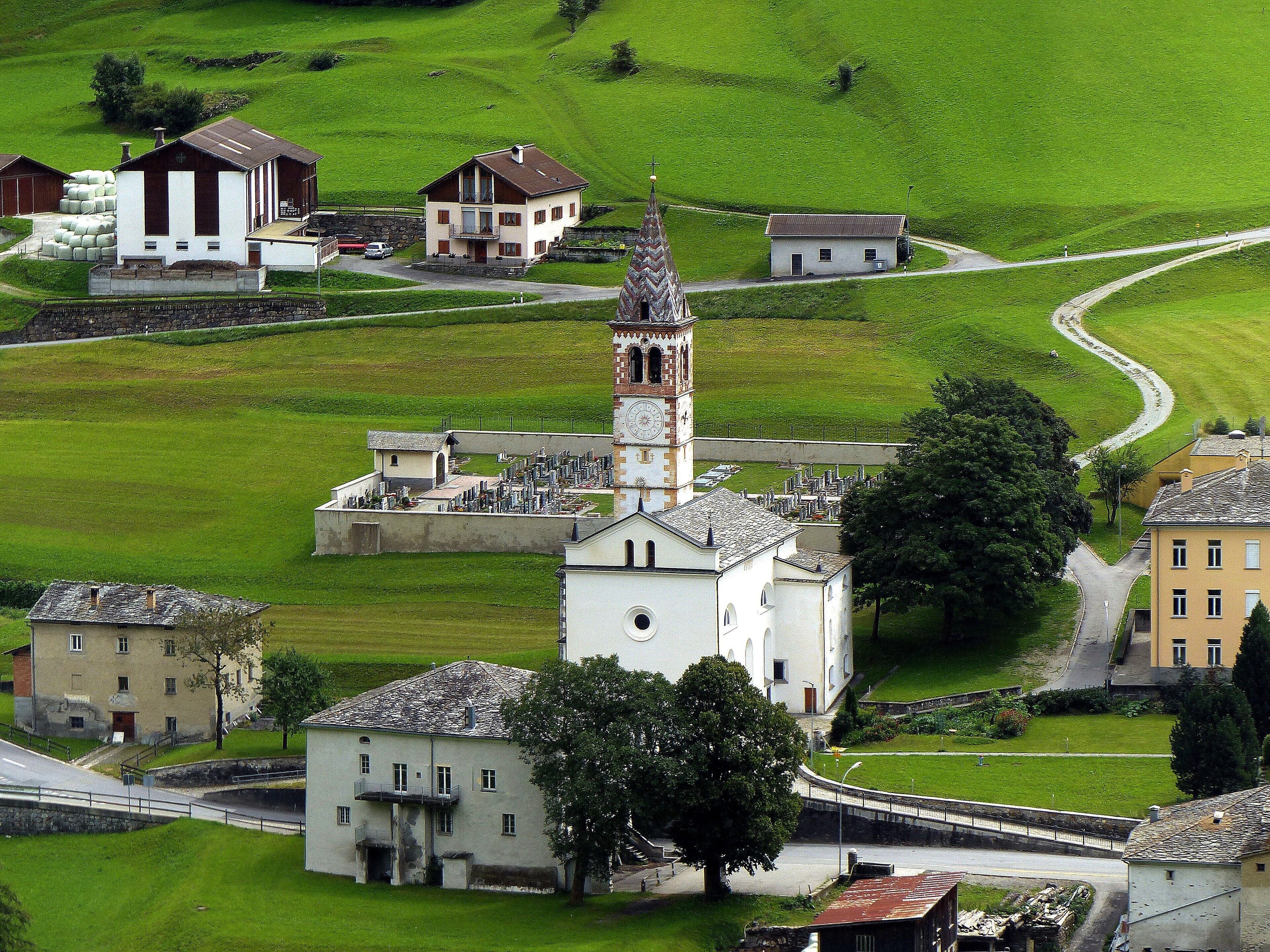 San Carlo - Poschiavo- Graubünden - Pfarrkirche San Carlo Borromeo