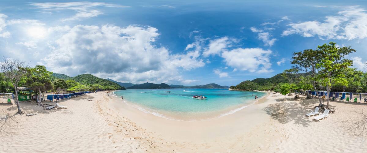 PLAYA DEL MUERTO SANTA MARTA COLOMBIA REALIDAD VIRTUAL FOTO 360