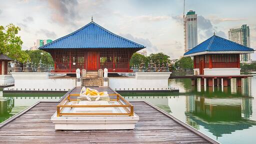 Seema Malaka temple. Panorama