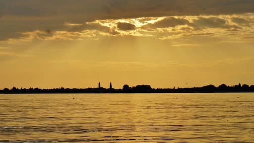Sonnenuntergang über Lindau