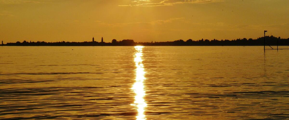 Sonnenuntergang über Lindau