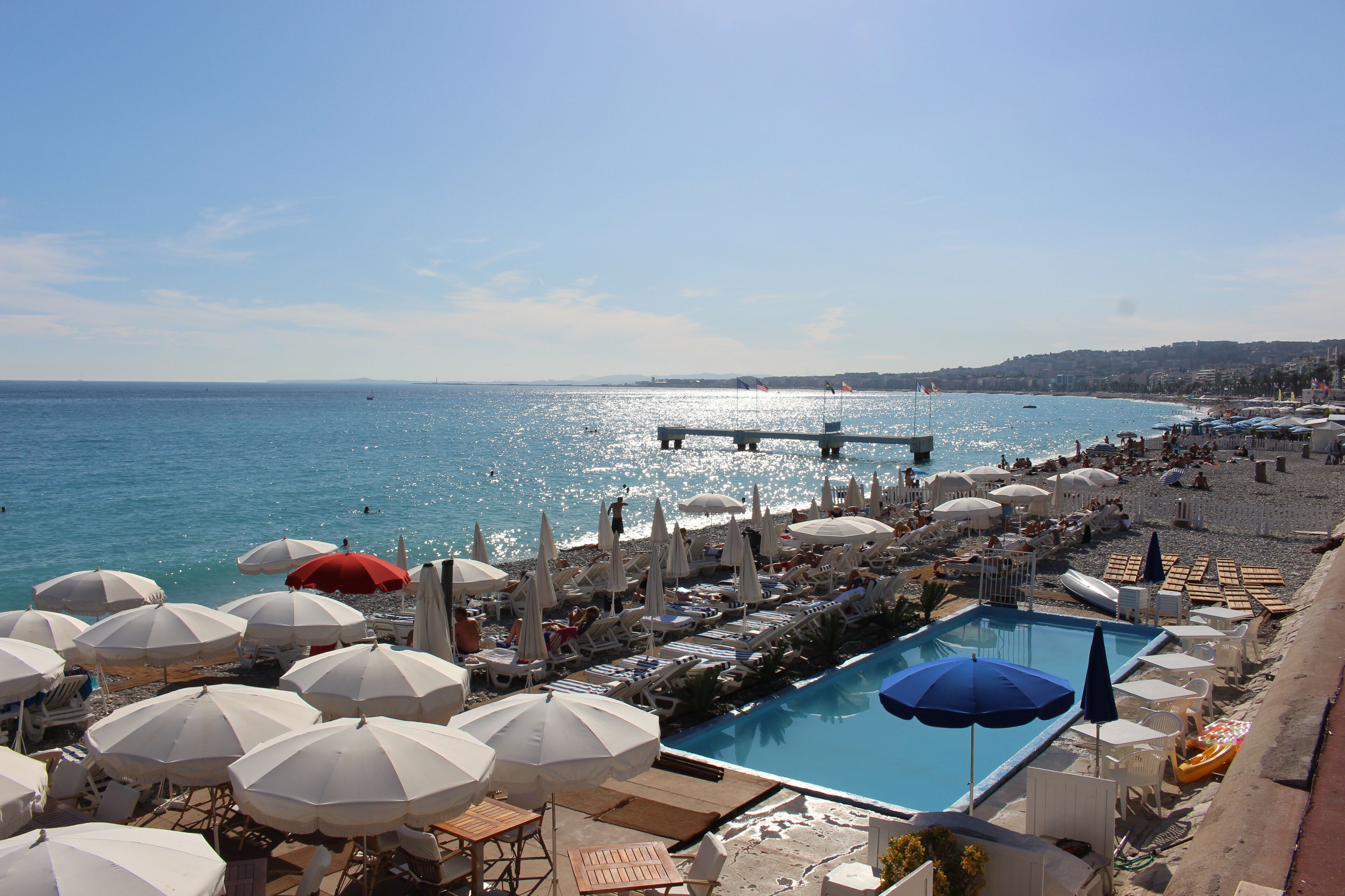 Пляжи Ниццы.