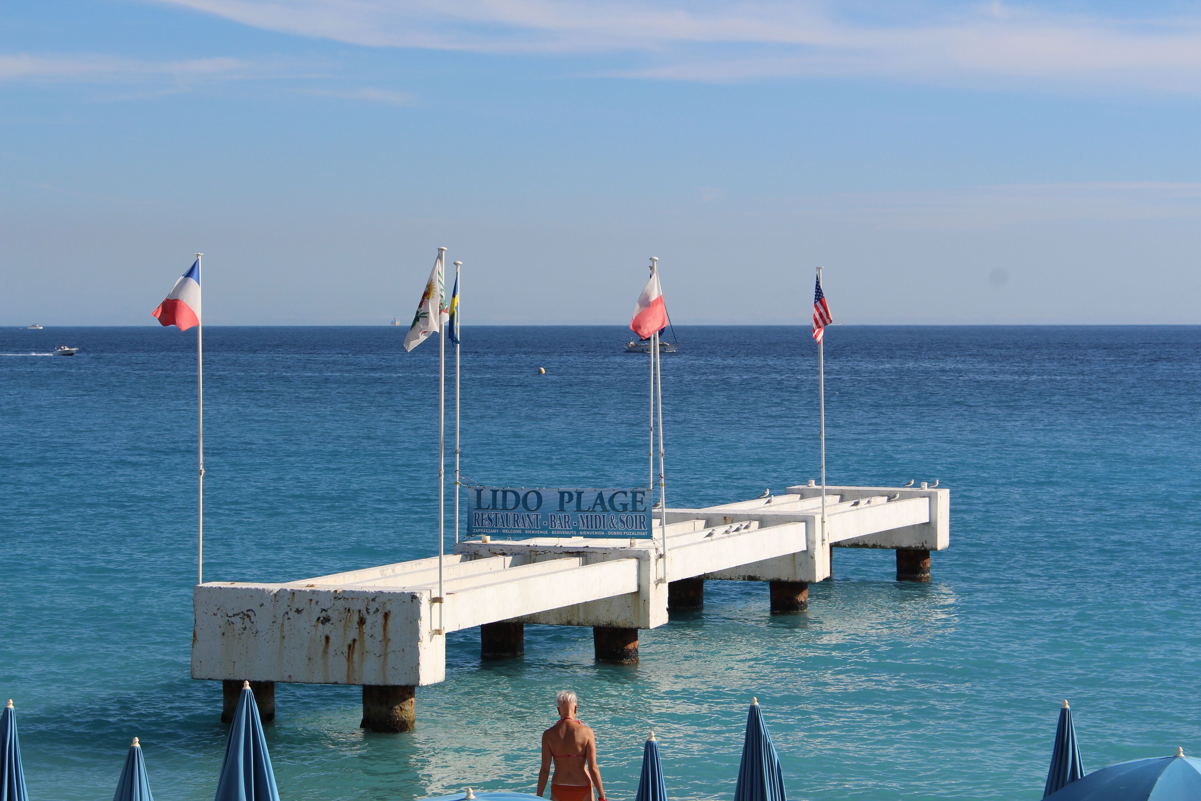 Ницца. Ресторан "Lido Plage"
