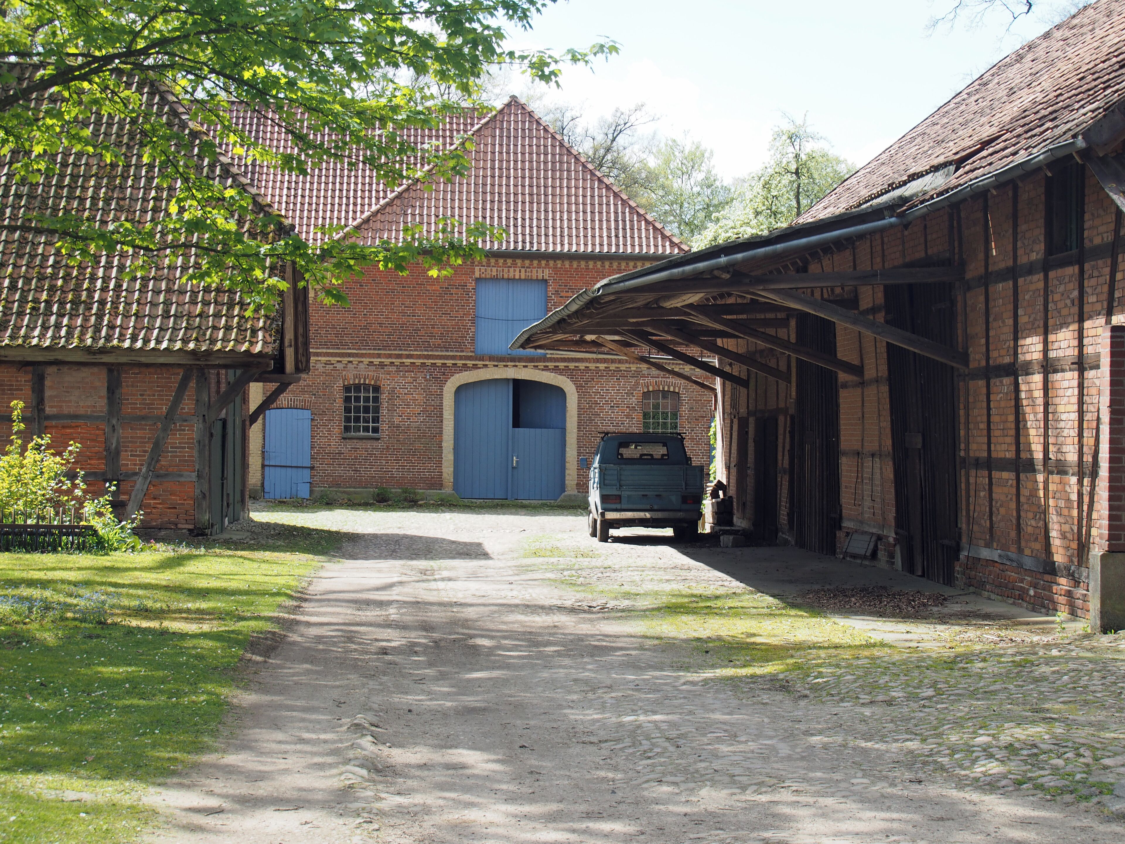 Bauernhof "Lenschen Hof" in Bleckmar, Stadt Bergen (Landkreis Celle), Niedersachsen, Germany