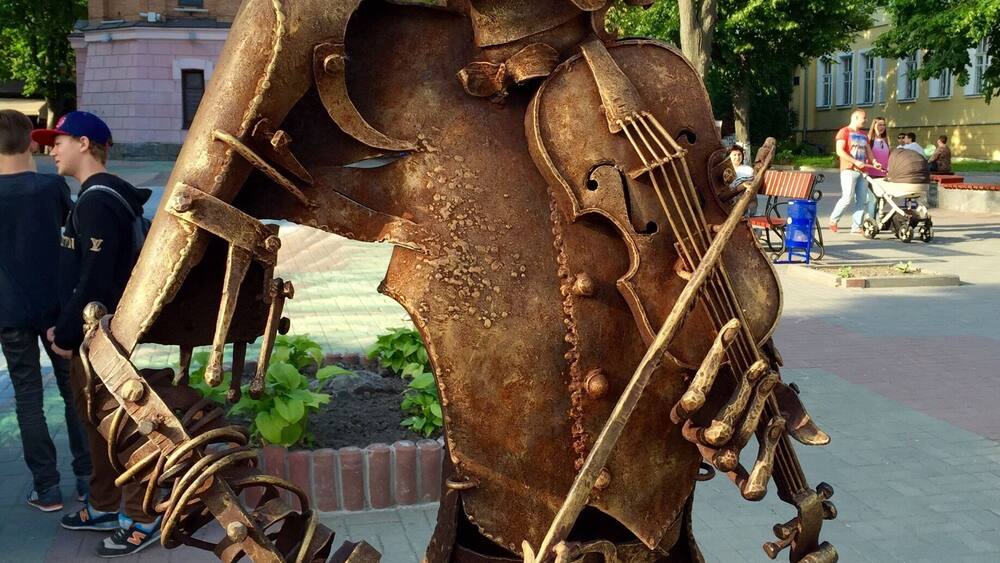 На площади независимости