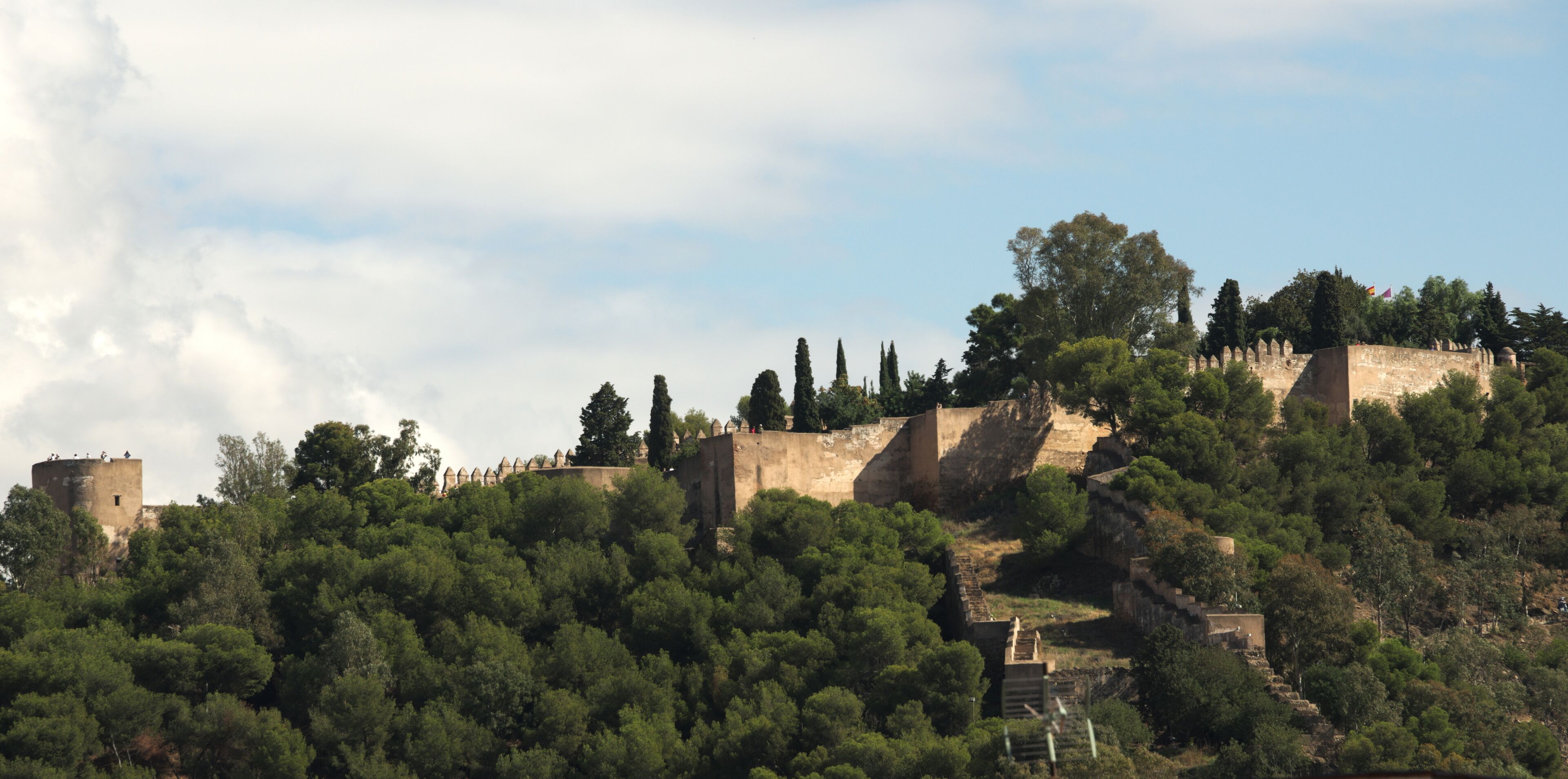 Castillo de Gibralfaro, Málaga.