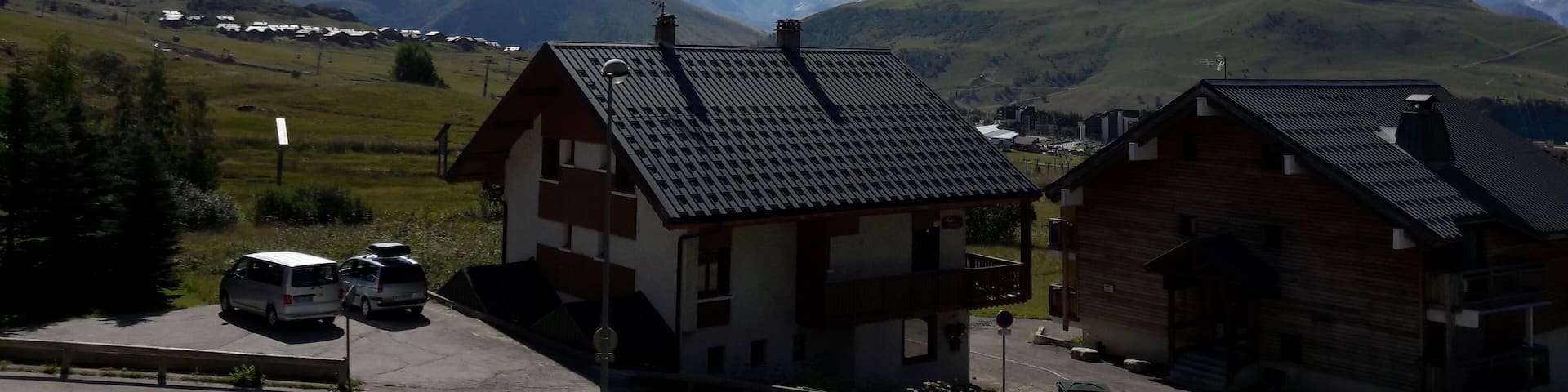 vue de la station Alpe 2000