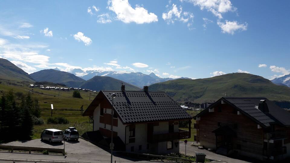 vue de la station Alpe 2000
