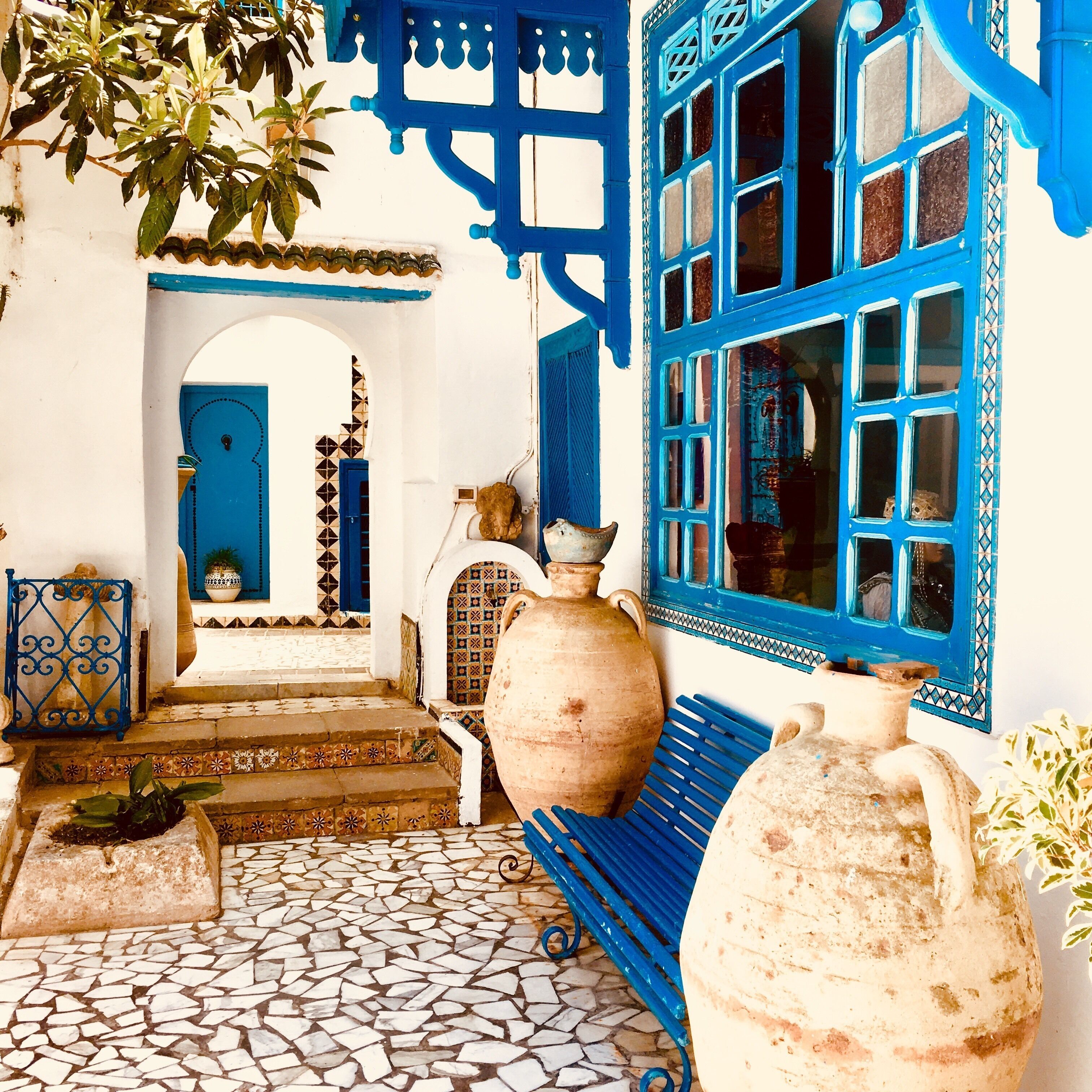 Typical house in Sidi Bou Said.