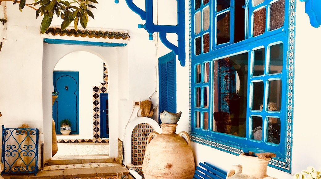 Typical house in Sidi Bou Said.