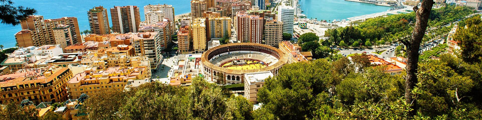 Malaga in Andalusia, Spain