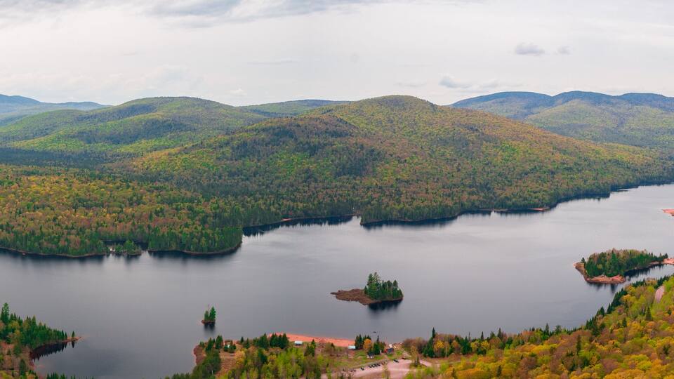 Riviere rouge, Mont Tremblant National Park, Laurentian Mountains, Quebec, close to Montreal