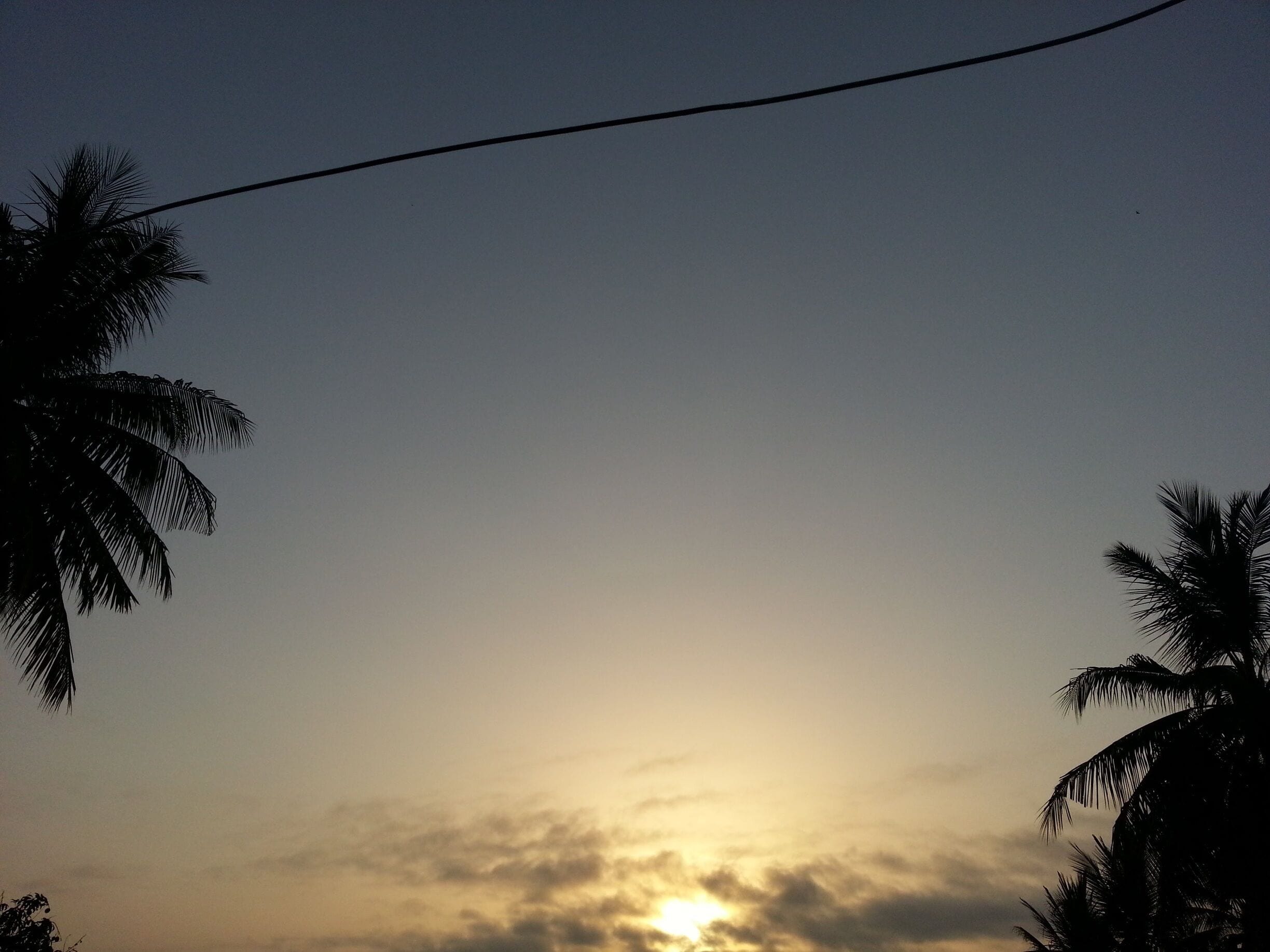 Beautiful sunrise from the deck ! #village