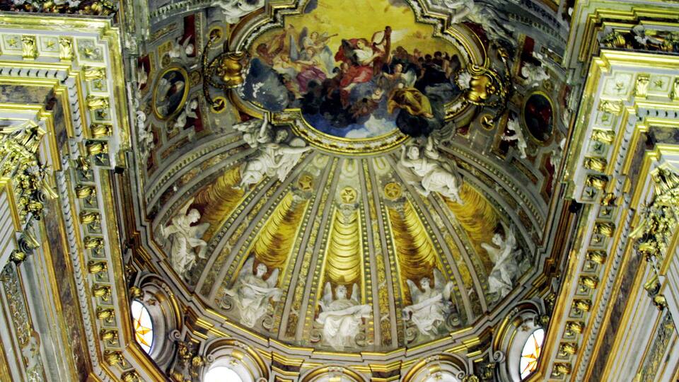 Altar-mor da Catedral de Nápoles