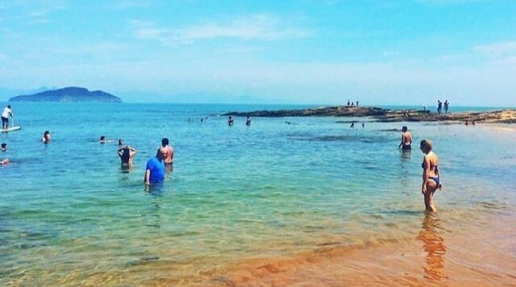 Praia da Tartaruga em BĂșzios. Ă uma praia pequena, cujo acesso Ă© um pouco dificultoso, pois a estrada nĂŁo Ă© acimentada. Mas todo esforço vale a pena!