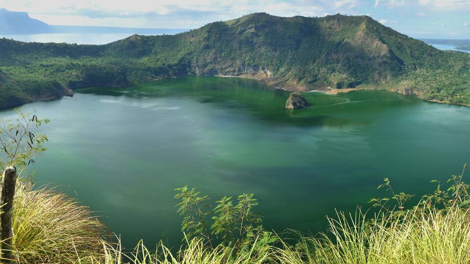 Panorama View - Taal Volcano Luzon Island - Philippines