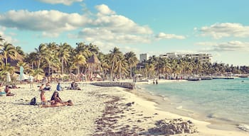 North Beach of "Isla Mujeres" in Mexico / Caribbean Island with very nice beaches next to Cancun