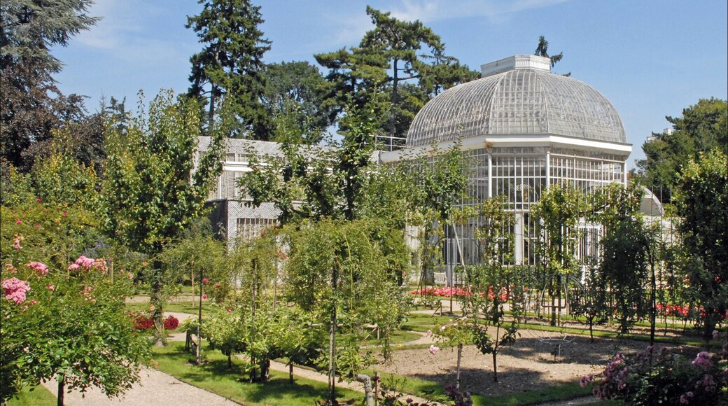 La roseraie dans le jardin français et la serre Propriété du Conseil général des Hauts-de-Seine, le musée Albert-Kahn de Boulogne-Billancourt est entièrement dédié à l’œuvre de ce banquier philanthrope. Le musée conserve "les Archives de la Planète", photographies et films issus de campagnes initiées dans le monde entier à la demande d'Albert Khan par plusieurs "opérateurs" (photographes, cinéastes) au début du XXème siècle. Les 4 hectares de jardins, partie intégrante des collections, permettent un voyage végétal autour du monde. Site du musée www.albert-kahn.fr/les-jardins/histoire-des-jardins/