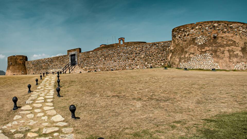 Fortress Fortaleza San Felipe, Puerto Plata, Dominican Republic, West Indies, Caribbean, Central America