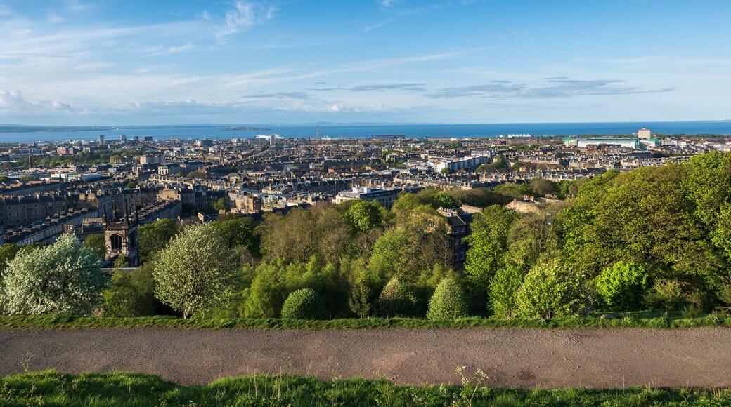 City Of Edinburgh From Calton Hill