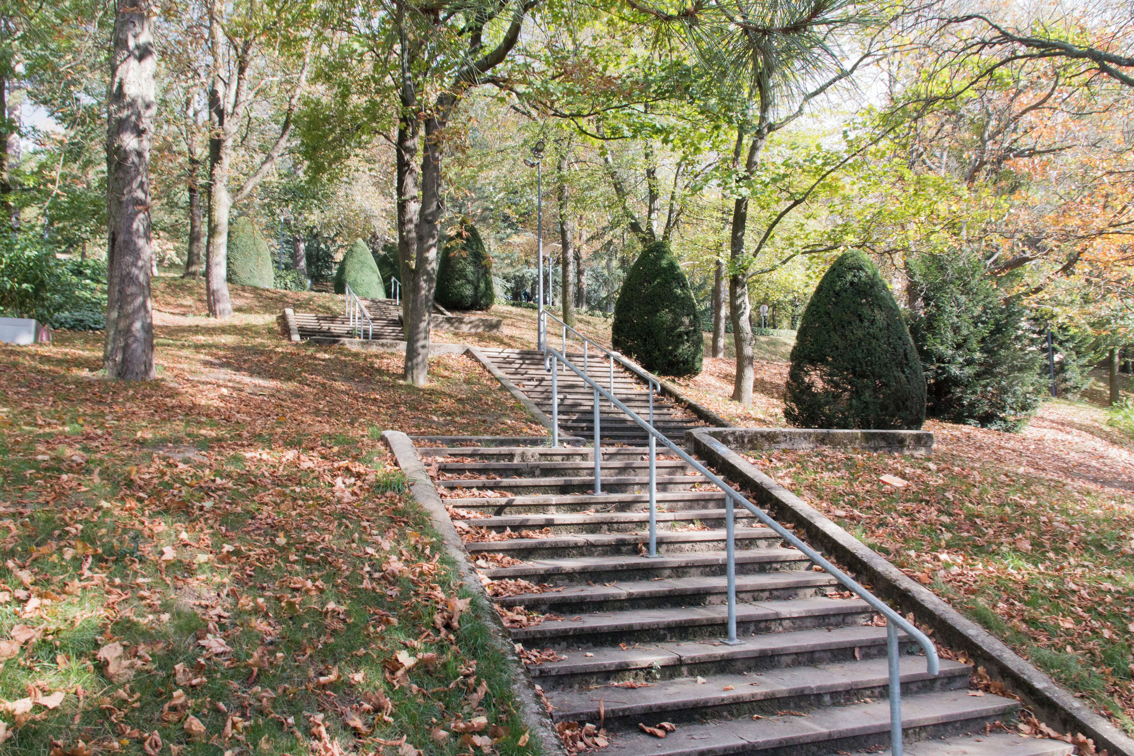 Stairs to the Massenet theater.