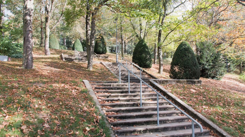 Stairs to the Massenet theater.