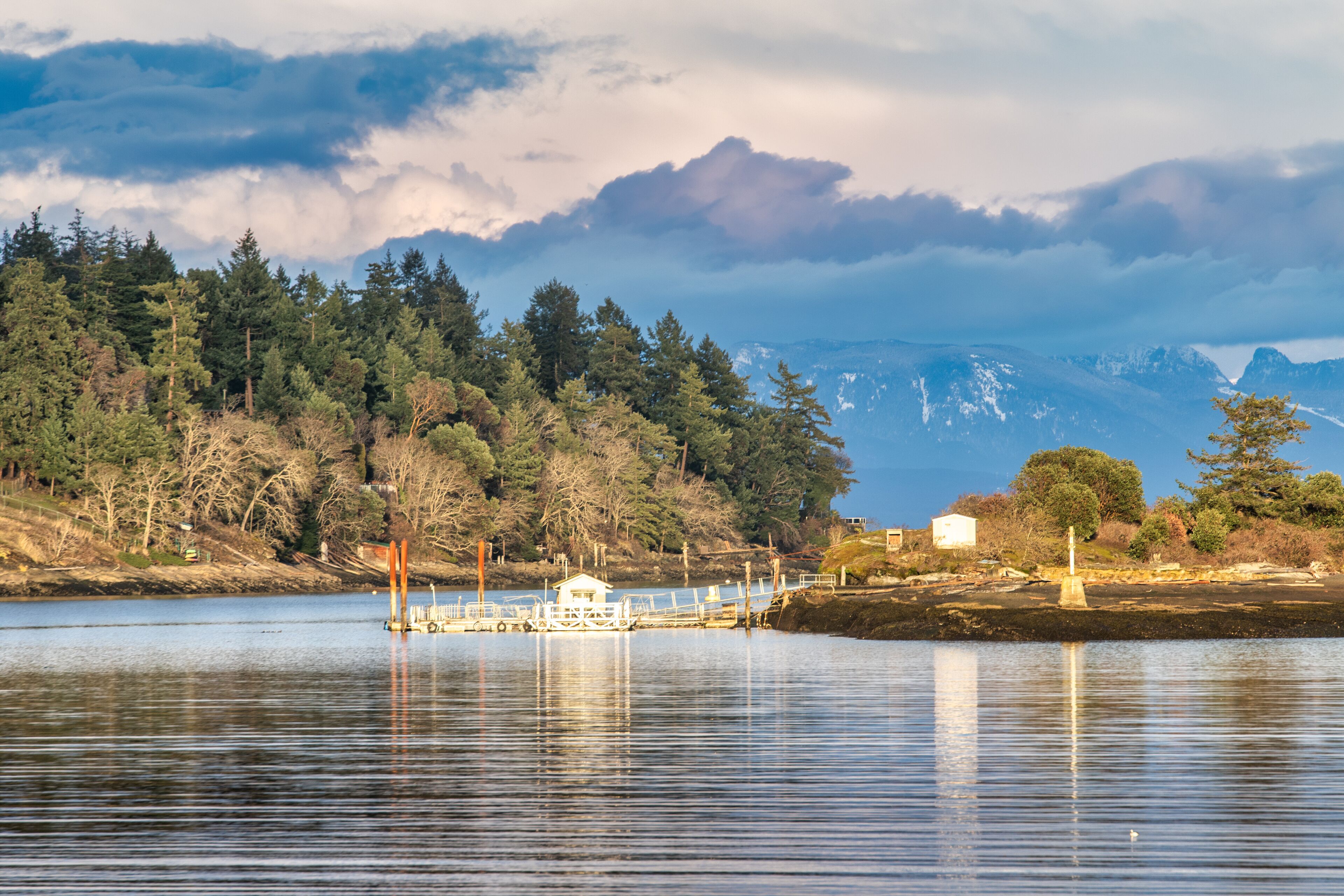 Cold ocean view from Departure Bay